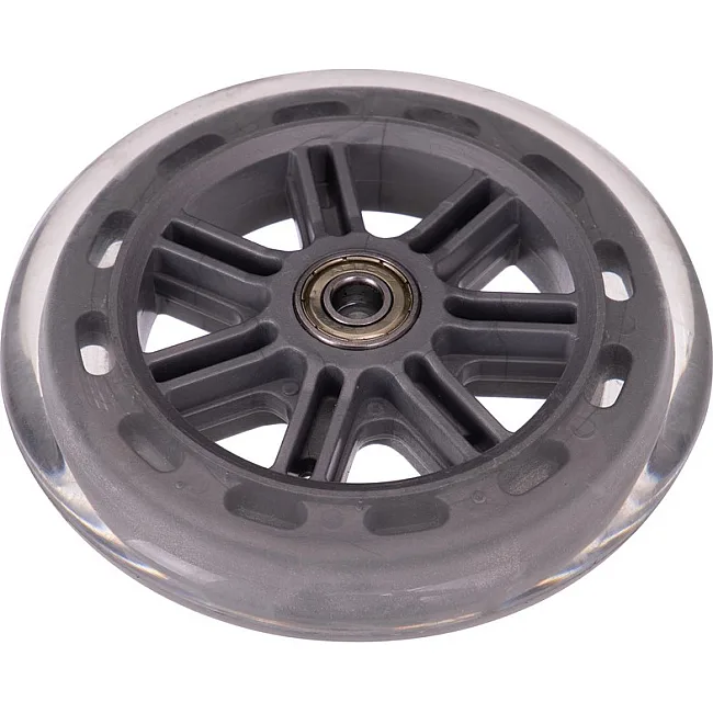 Колесо для самоката с пластиковым диском и подшипниками ø 120мм ABEC-7 SP-SPORT
 608Z CA-0002
-серый