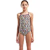 Купальник закрытый для девочек Arena FUN SKULLS SWIMSUIT LIGHTDROP мультиколор
