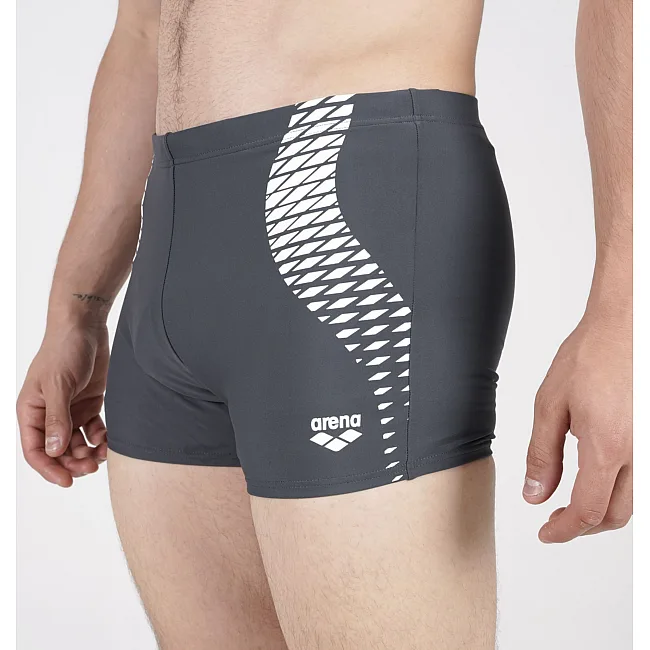 Плавки-шорты для мужчин Arena OPENINGS SWIM SHORT серый, белый