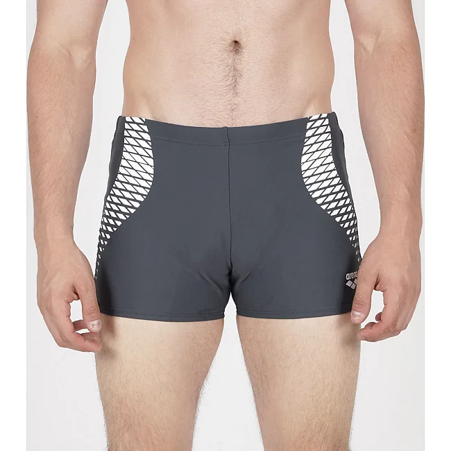 Плавки-шорты для мужчин Arena OPENINGS SWIM SHORT серый, белый