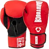Рукавички для боксу PU HARD TOUCH BO-5229 (Червоний)