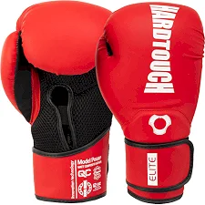 Рукавички для боксу PU HARD TOUCH BO-5229 (Червоний)