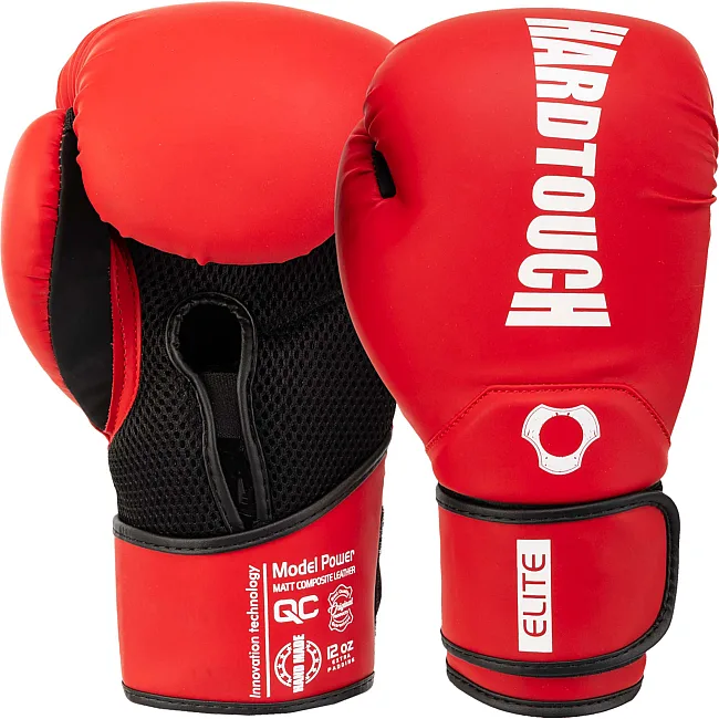 Перчатки для бокса PU HARD TOUCH BO-5229 (Красный)