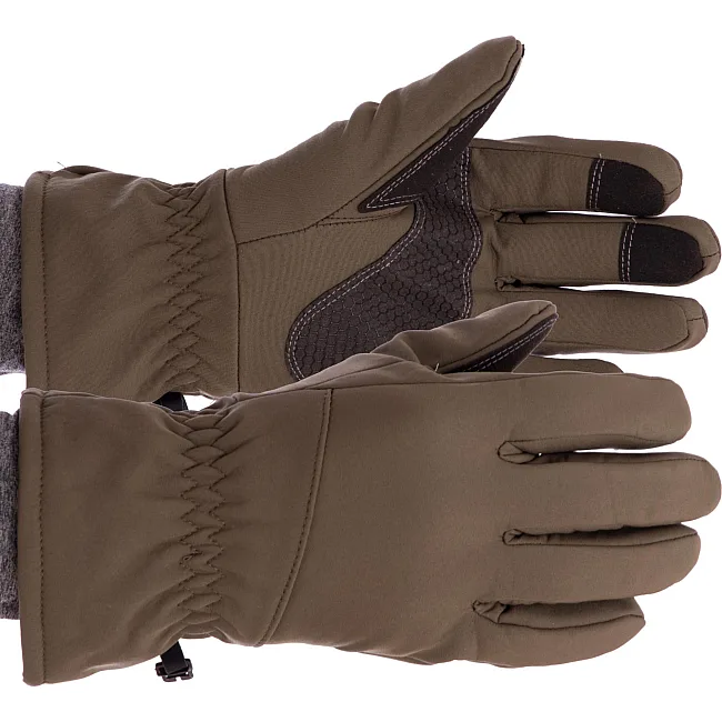 Теплые перчатки для рыбалки SP-SPORT TY-0355 (Оливковый)