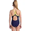 Детский купальник Arena DALY SWIMSUIT LIGHT DROP BACK лайм, синий, белый, розовый