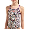 Купальник закрытый для девочек Arena FUN SKULLS SWIMSUIT LIGHTDROP мультиколор