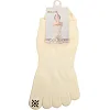 Носки для йоги и пилатеса с закрытыми пальцами нескользящие BLOOM YOGA SOCKS LB7081 (Белый)
