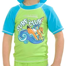 Топ солнцезащитный для парней Aqua Speed ​​SURF-CLUB T-SHIRT 2020