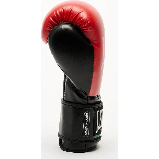 Боксерські рукавиці Leone GN383 THUNDER Red (капу в комплекті)