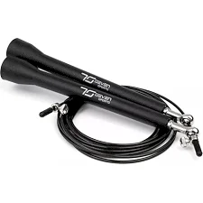 Скоростная скакалка 7SPORTS Elite Rope 3м. металлическая на подшипниках SK-5 черная