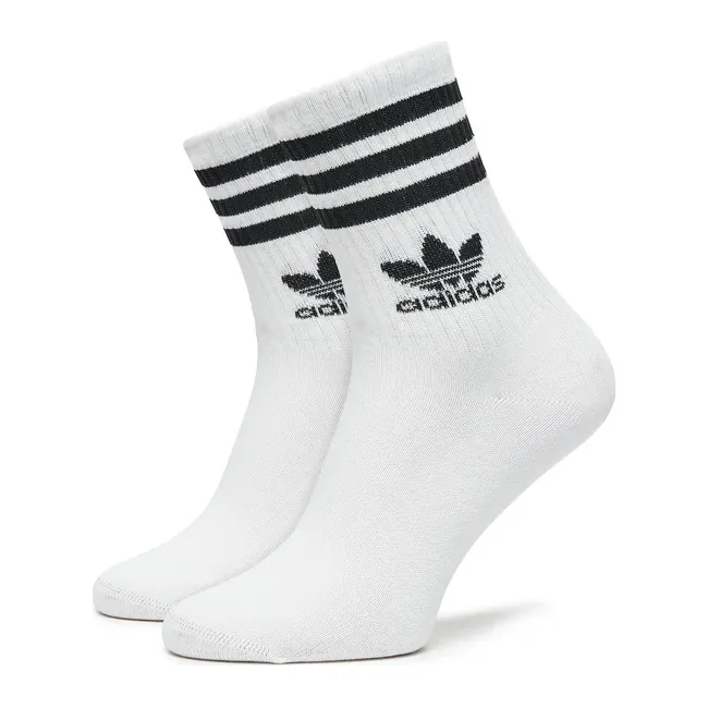 Шкарпетки Adidas CREW SOCK 3STR білий сірий, чорний