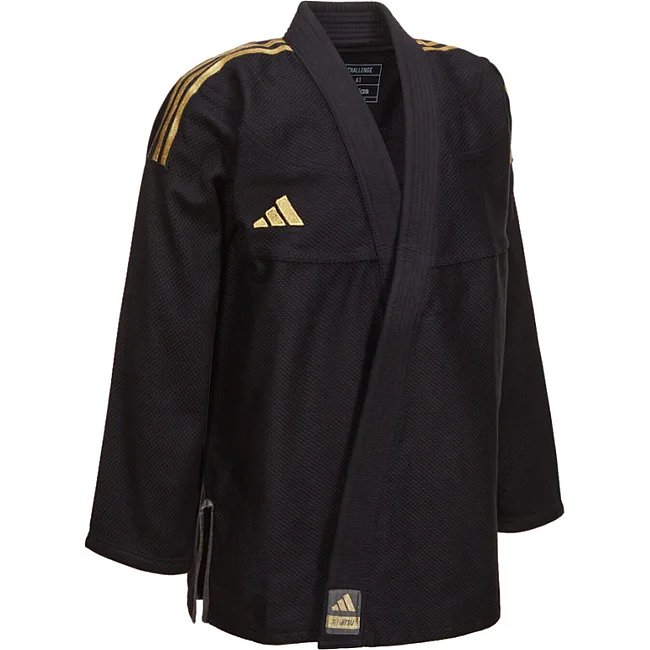 Кимоно для джиу-джитсу ChaIIenge | черный/золотой | ADIDAS JJ350_2_0_P BL