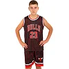 Детская баскетбольная форма
 NBA клуб Chicago Bulls 23 BA-6603 (Черный-красный)