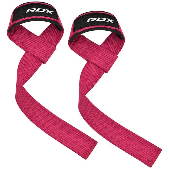 Лямки для тяги RDX W1 Gym Single Strap Pink Plus