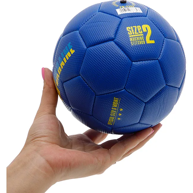 Распродажа! Сувенирный футбольный мяч UKRAINE International Standart FB-9309 №2 PU (Синий)