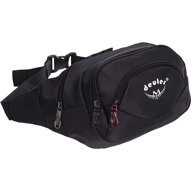 Сумка на пояс через плечо бананка DEUTER
 1029B (Черный)