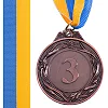 Медаль спортивная с лентой SP-SPORT
 GLORY C-3969 ø5см (Золотой)