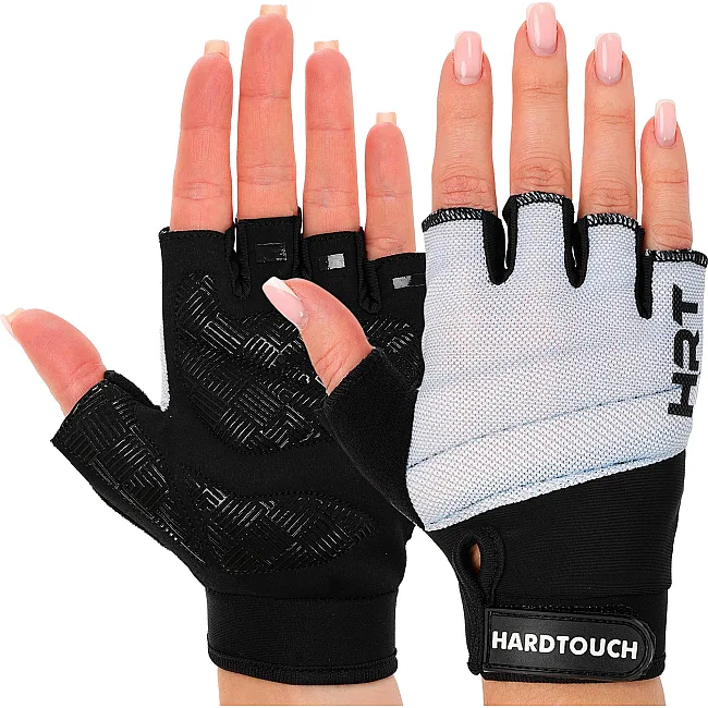 Тренировочные перчатки для фитнеса
 HARD TOUCH BC-4665 (Серый-желтый)