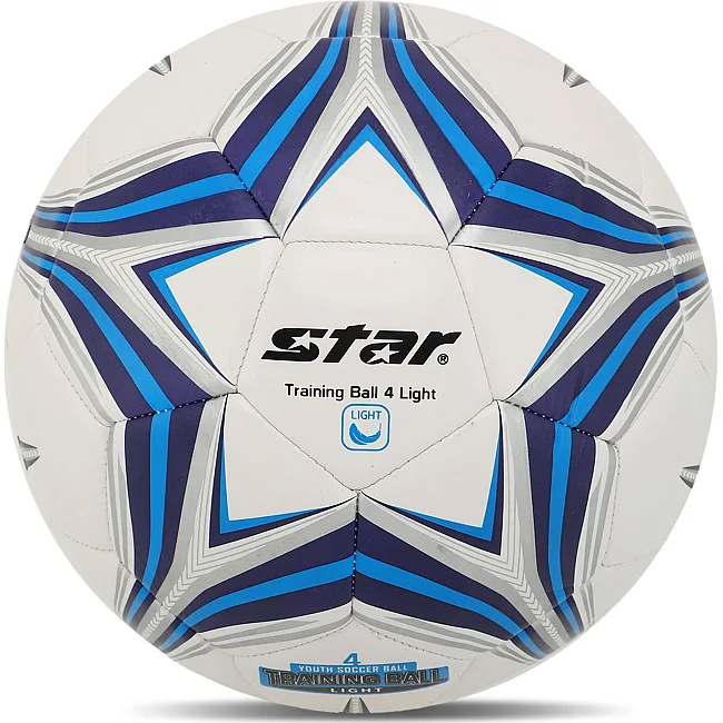 Футбольний м'яч SELECT
AR TRAINING BALL 4 LIGHT SB8144L №4 PU (Білий-синій)