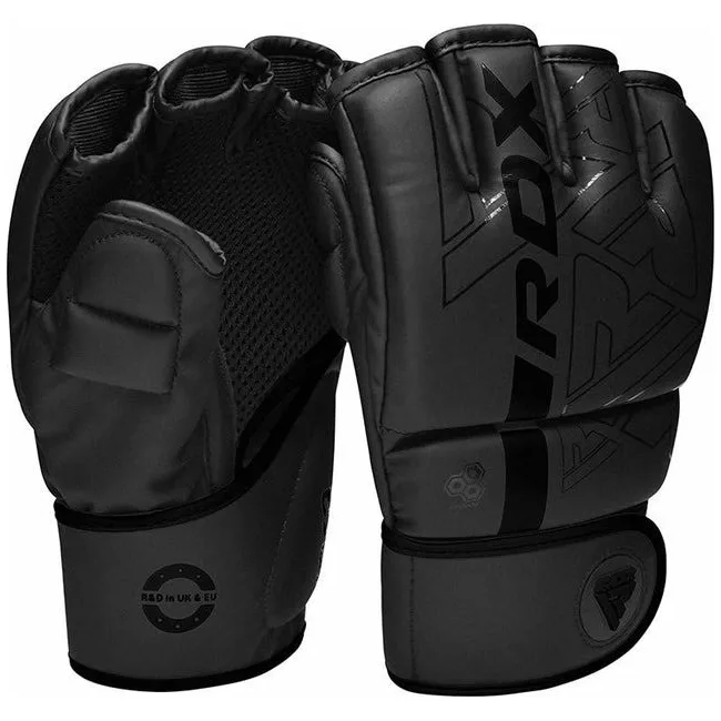 Перчатки ММА RDX F6 KARA Matte Black