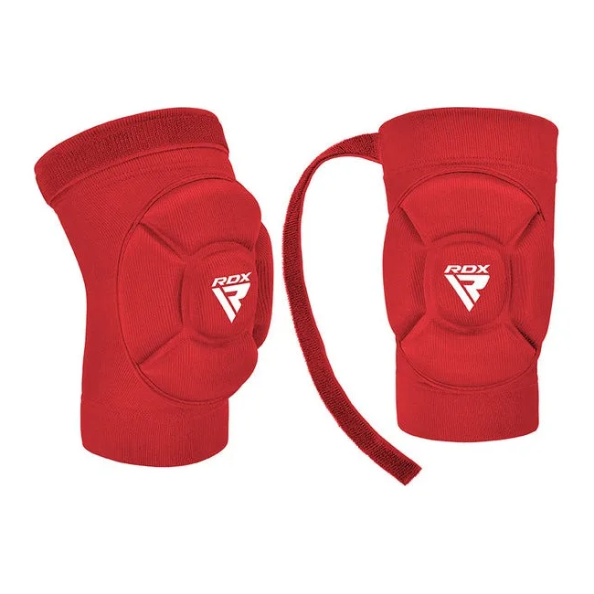 Наколенники спортивные RDX HOSIERY KNEE FOAM K5 RED/WHITE (пара)