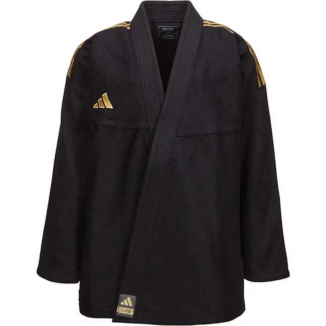 Кимоно для джиу-джитсу ChaIIenge | черный/золотой | ADIDAS JJ350_2_0_P BL