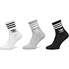 Шкарпетки Adidas CREW SOCK 3STR білий сірий, чорний