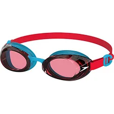 Детские очки для плавания Speedo JUNIOR JET 2.0 красный, синий