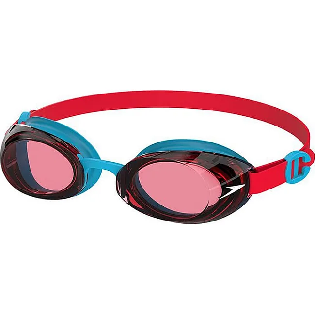 Окуляри для плавання дитячі Speedo JUNIOR JET 2.0 червоний, синій
