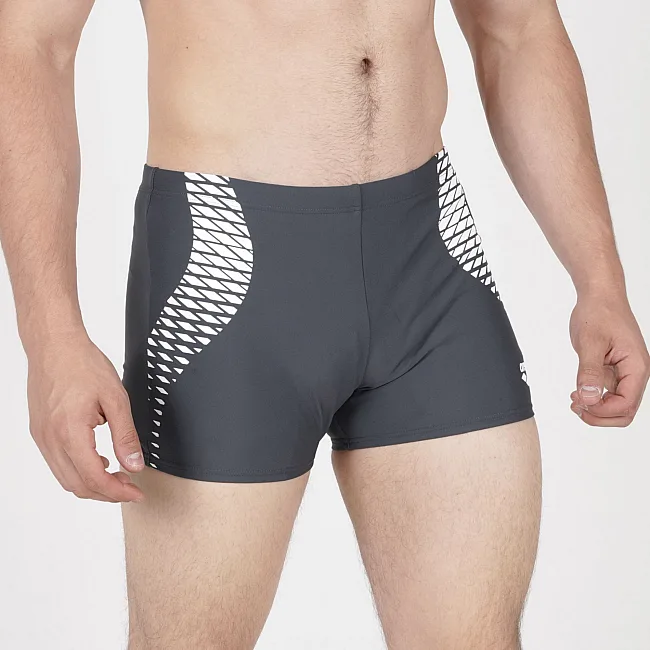 Плавки-шорты для мужчин Arena OPENINGS SWIM SHORT серый, белый