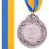 Медаль спортивная с лентой SP-SPORT
 GLORY C-3969 ø5см (Золотой)