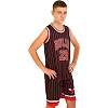 Детская баскетбольная форма
 NBA клуб Chicago Bulls 23 BA-6603 (Черный-красный)