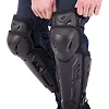 Комплект мотозащиты наколенники и налокотники SCOYCO K39H39 (Черный)