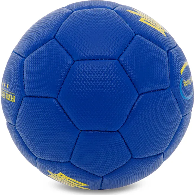 Распродажа! Сувенирный футбольный мяч UKRAINE International Standart FB-9309 №2 PU (Синий)