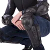 Комплект мотозащиты наколенники и налокотники SCOYCO K39H39 (Черный)