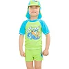 Топ солнцезащитный для парней Aqua Speed ​​SURF-CLUB T-SHIRT 2020