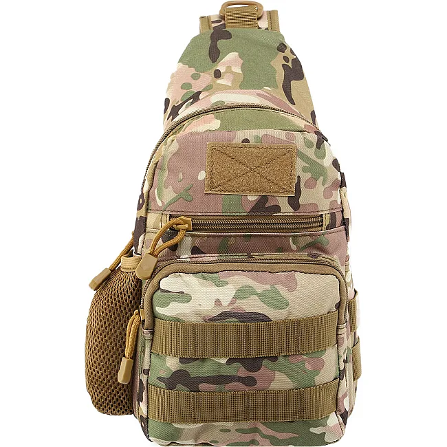 Сумка-слинг тактическая MILITARY RANGERS ZK-9102 28x16x10см 5л (Хаки)