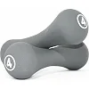 Гантели неопреновые пары Neoprene dumbbell серый 2х4кг