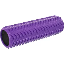 Ролер масажний циліндр (ролик мфр) заповнений піною 45см Line Roller SP-SPORT FI-9392 (Фіолетовий)