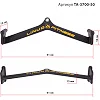 Рукоятка для тяги со средним хватом Mide Grip нескользящее покрытие LINUO FITNESS TA-3700-50 61см