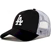 Кепка-тракер 47 Brand LA DODGERS BRANSON MESH черный, белый