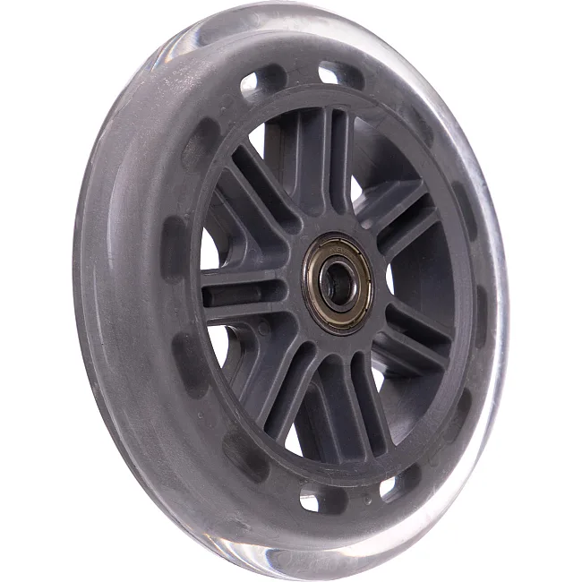 Колесо для самоката с пластиковым диском и подшипниками ø 120мм ABEC-7 SP-SPORT
 608Z CA-0002
-серый