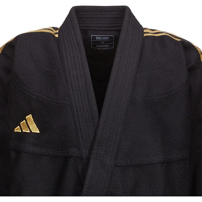 Кимоно для джиу-джитсу ChaIIenge | черный/золотой | ADIDAS JJ350_2_0_P BL