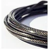 Скоростная скакалка 7SPORTS Elite Rope 3м. металлическая на подшипниках SK-5 черная