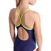 Детский купальник Arena DALY SWIMSUIT LIGHT DROP BACK лайм, синий, белый, розовый
