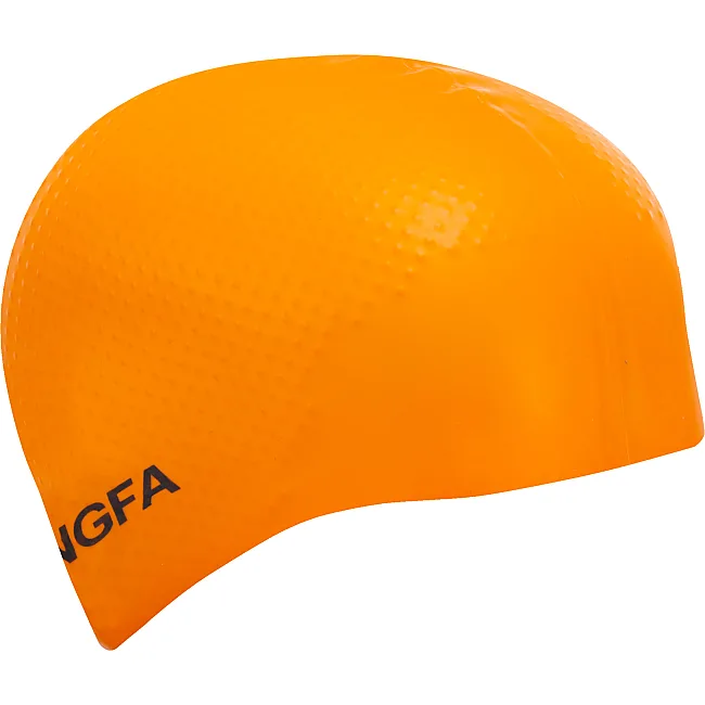 Шапочка для бассейна силиконовая YINGFA C0068 (Оранжевый)