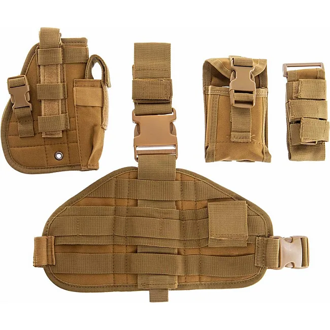 Кобура тактическая MILITARY RANGERS
 ZK-9107
 17x31см (Оливковый)