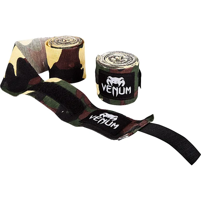 Бинты для бокса VENUM Kontact Boxing 4.5m Camo