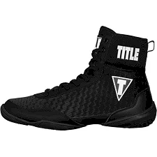 Боксерки для бокса TITLE Boxing Predator II 2.0 Black Grey