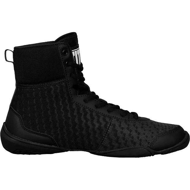 Боксерки для бокса TITLE Boxing Predator II 2.0 Black Grey